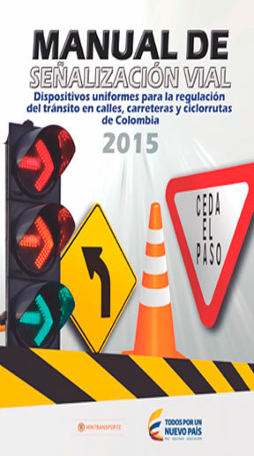 manual de señalizacion vial 2015 vigente